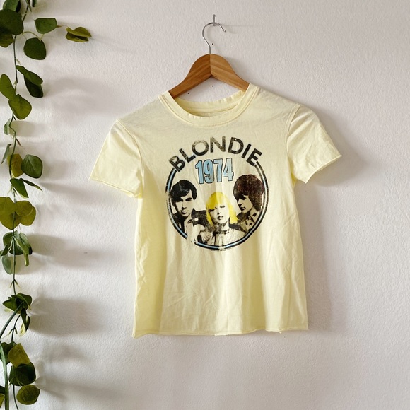 Tops - Blondie 1974 Tour Graphic Concert Top